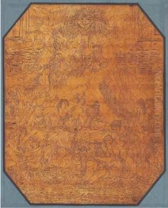 Le Reveil De Psyche; Et La Toilette De Psyche by Jean-Demosthene Dugourc
