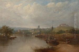 The Landing Place Stirling With The Ochilhills In The Background
