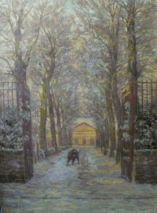 Enfants Sous La Neige