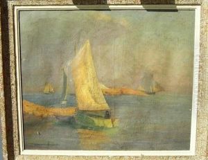 Marine by Henri Ch. Etienne Dujardin-Beaumetz