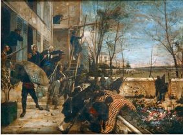 Scene De La Guerre De 1870. - view 1