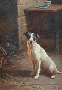 By The Warmth Of The Fire by Alfred Duke