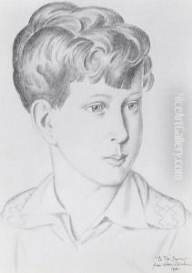 Study Of A Boy by Edmund Dulac