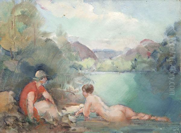 Les Baigneuses - view 1
