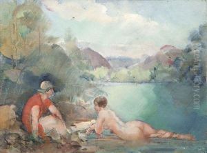 Les Baigneuses by Guillaume Dulac