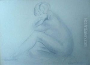 Nu Assis by Guillaume Dulac