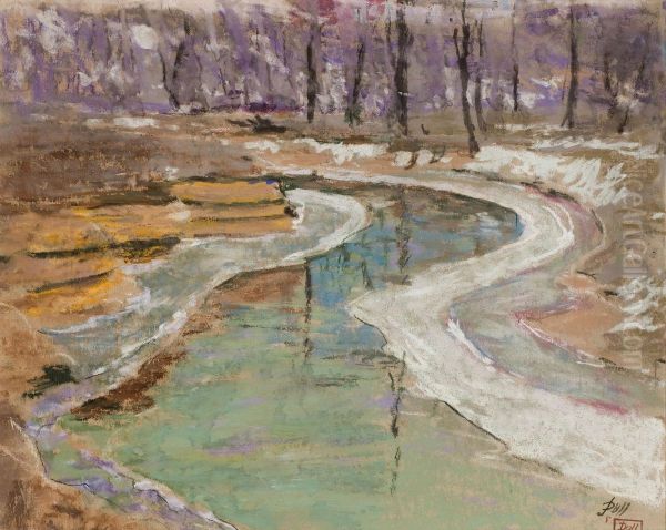 Winter Stream - view 1