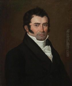 Portrait Of Edouard Martial Leprohan