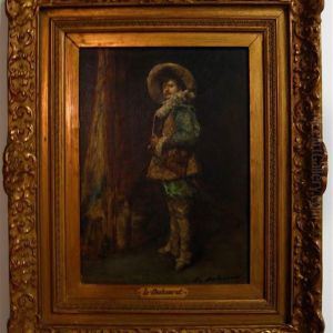 A Cavalier With His Sword by Hippolyte F. Leon Duluard