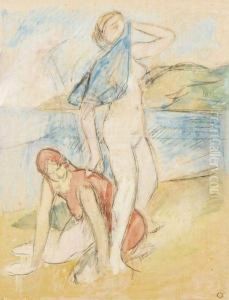 Les Baigneuses by Gaetan Dumas