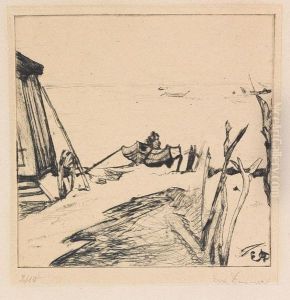 Abend An Dermole by Erich Dummer