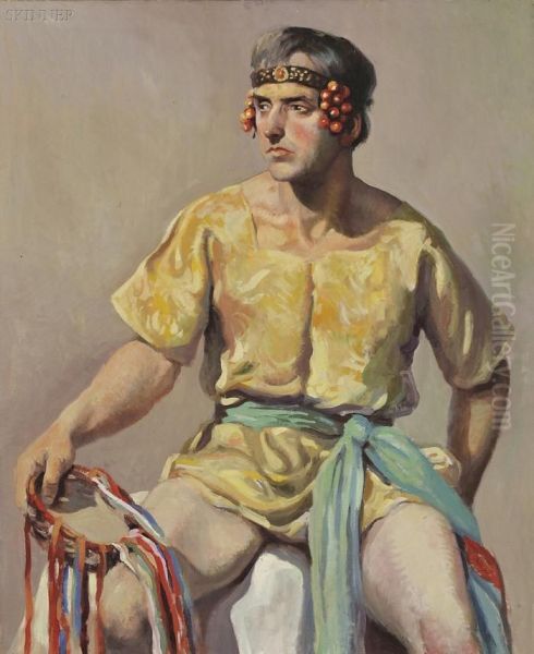 Seated Bacchus - view 1