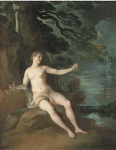Nymphe Assise Dans Un Bois Nymphe Assise Dans Un Bois