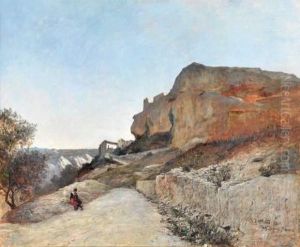 Les Baux De Provence by Alfred Dumont