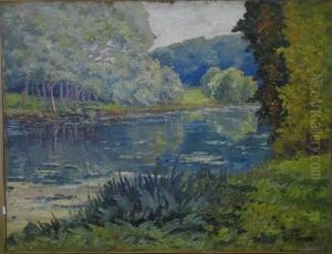Bord D'etang by Henri Julien Dumont