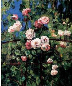 Roses by Henri Julien Dumont