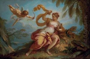 Diana Chased By Cupid