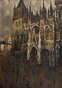 La Cathedrale De Rouen by Pierre Dumont