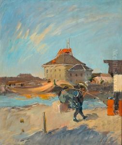 Japanese Fishermen by Louis Dumoulin