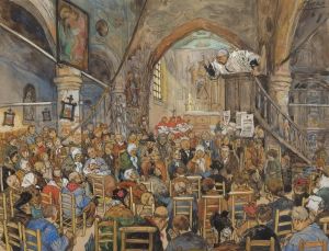 Le Sermon by Romeo Dumoulin
