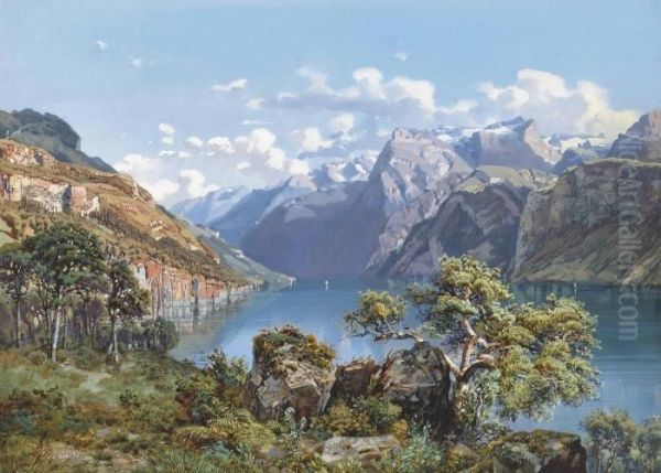 Lake Lugano, Italy - view 1