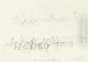 Sketches In Jersey And Guernsey, Including: Carting Seaweed