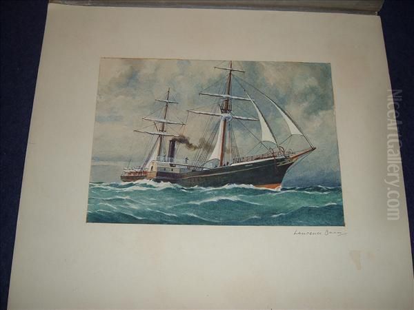 A Steamship Atsea - view 1
