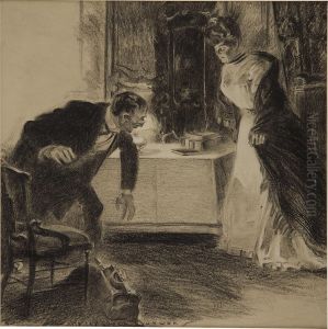 Magazine Story Illustration by Walter Jack Duncan