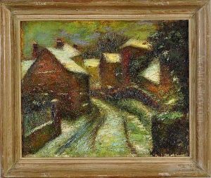 chemin Enneige by Alfred Dunet