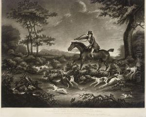 Portrait Of Jeremy Hawkins Esq by William Dunkarton
