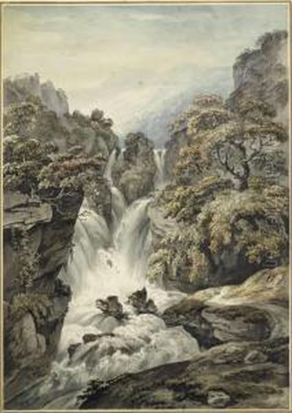 The Reichenbach Falls - view 1