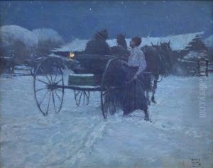 Hurry, Dear by Harvey T. Dunn
