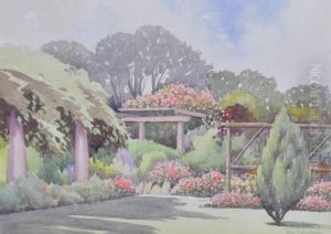 Garden Scene by John Thompson Dunning