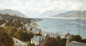 Ardbeg And Cowal Hills, Rothesay by Albert Dunnington