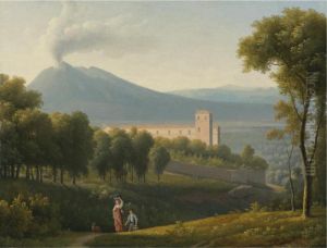 Landscape With Mount Vesuvius