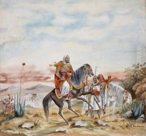 Cavaliers Arabes by Germain Dupac