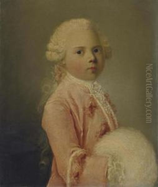 Portrait Presume De Louis-francois-xavier Duc De Bourgogne A Sept Ans - view 1