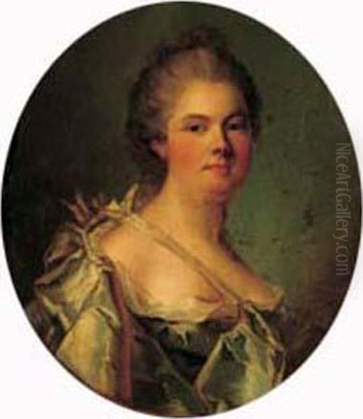 Portrait De La Carabillon, De La Famille De Mathan - view 1