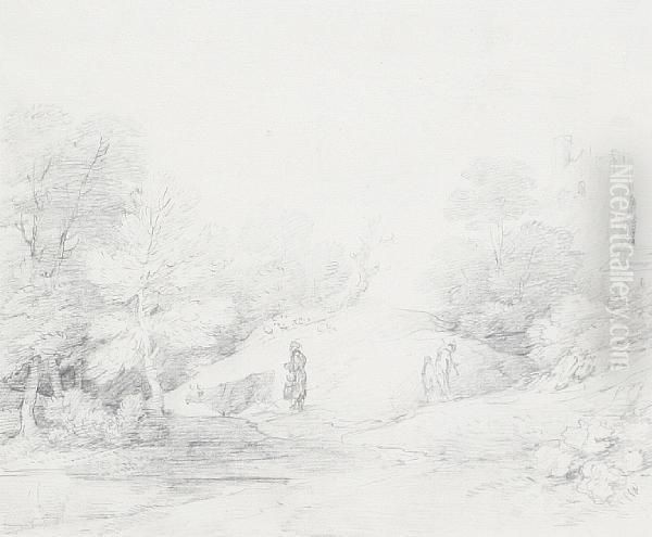 Figures In A Landscape - view 1