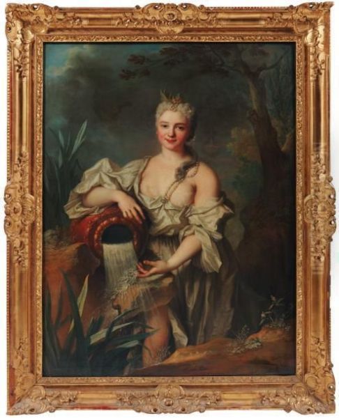 Portrait D'une Femme En Source - view 1