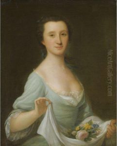 Portrait Of A Lady by Domenico Dupra