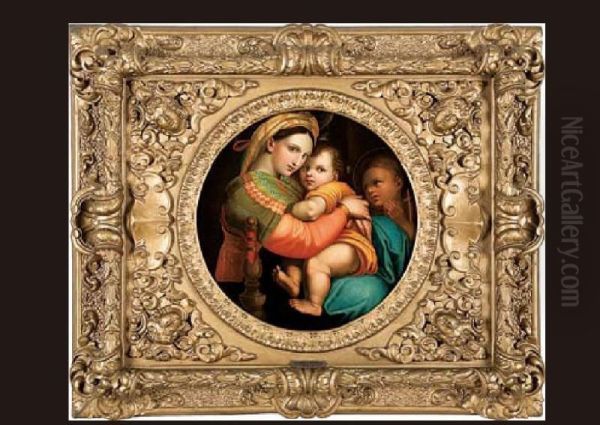 The Seated Madonna (hommage A Raffaello) - view 1