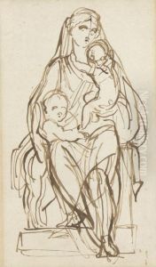 Madonna Con Bambino E San Giovannino