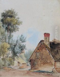 Landschaft Mit Hausern by Francois Joseph Dupressoir