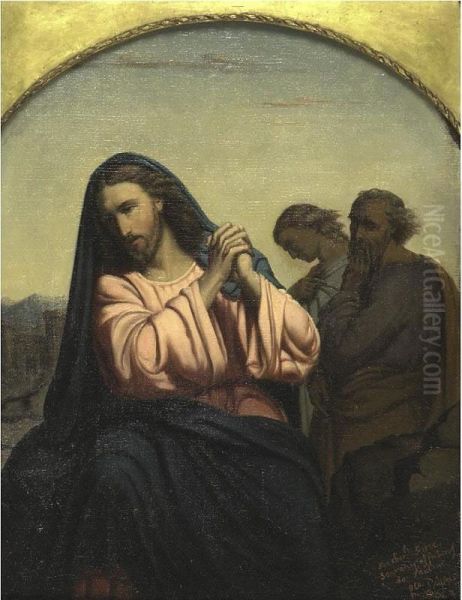 Christ And Apostles, 19th Century - view 1