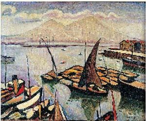 Port Mediterraneen by Geo, Georges Dupuis