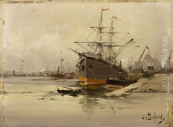 Aboat In Harbour - view 1