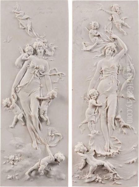 Neoclassical Figures Of Women - view 1