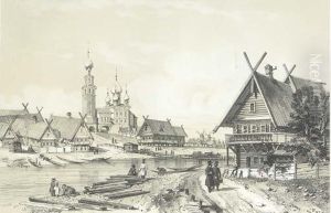 [russian Views]: Five Plates by Andre Durand
