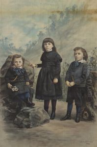 Portrait Of Three Children